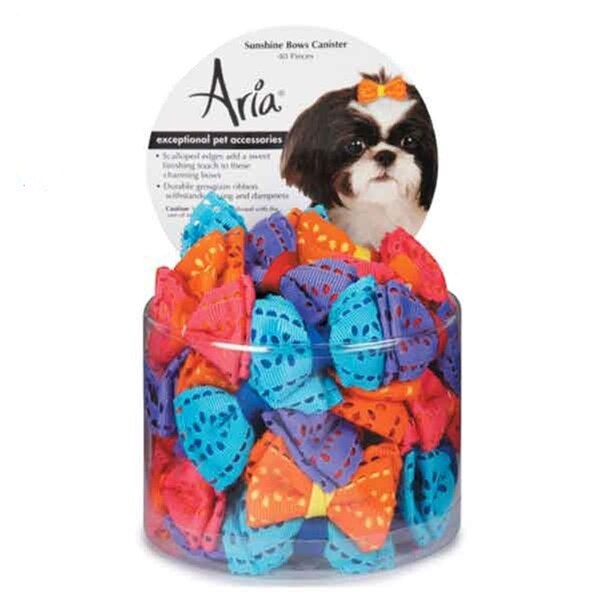 Petedge Aria Sunshine Bow Canisters, 40PK DT9516 40 - main